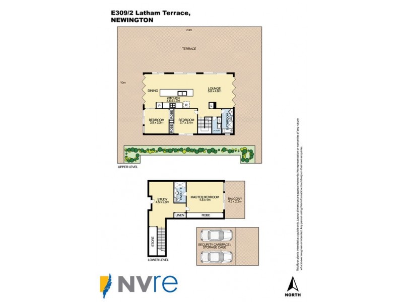 E309/2 Latham Terrace, Newington NSW 2127 Floorplan