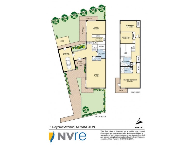 6 Roycroft Avenue, Newington NSW 2127 Floorplan