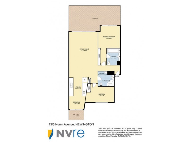 13/5 Nurmi Avenue, Newington NSW 2127 Floorplan