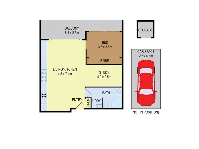 A303/6 Avenue of Oceania, Newington NSW 2127 Floorplan