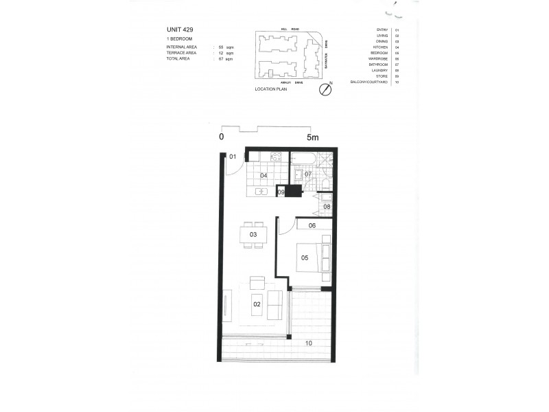 429/43 Amalfi Drive, Wentworth Point NSW 2127 Floorplan