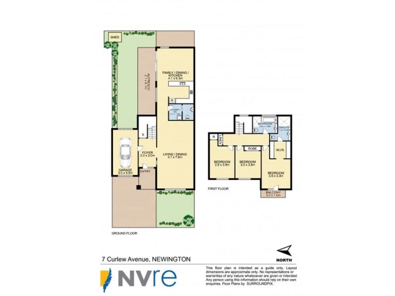 7 Curlew Avenue, Newington NSW 2127 Floorplan
