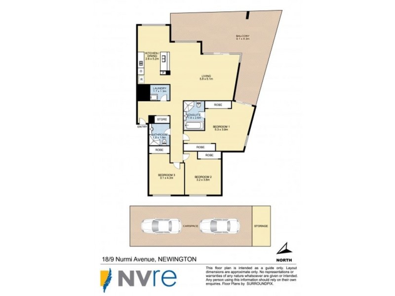 Newington NSW 2127 Floorplan