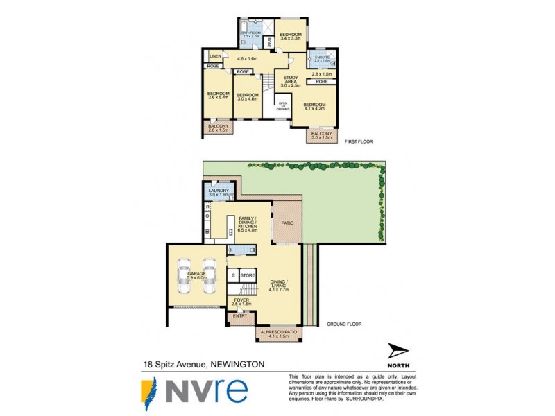 18 Spitz Avenue, Newington NSW 2127 Floorplan