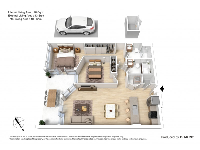 E110/2 Latham Terrace, Newington NSW 2127 Floorplan