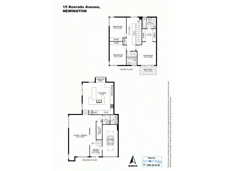 15 Konrads Avenue, Newington NSW 2127 Floorplan