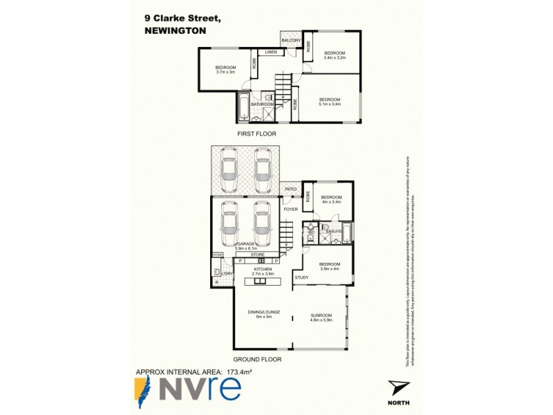 9 Clarke Street, Newington NSW 2127 Floorplan