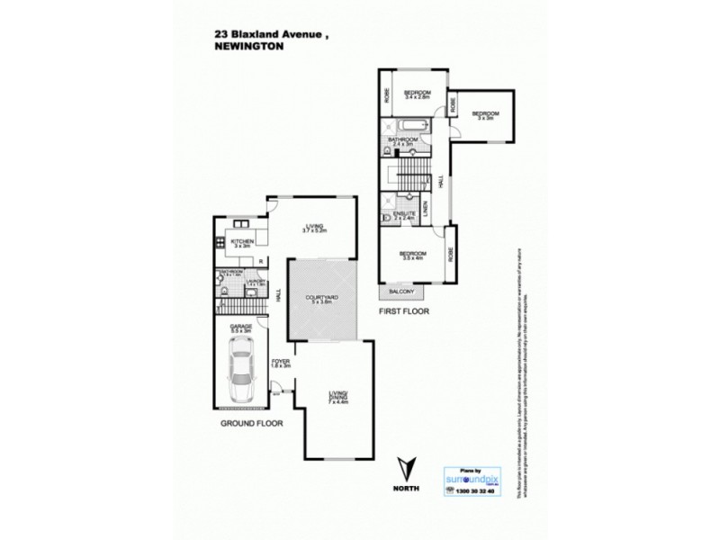 23 Blaxland Avenue, Newington NSW 2127 Floorplan