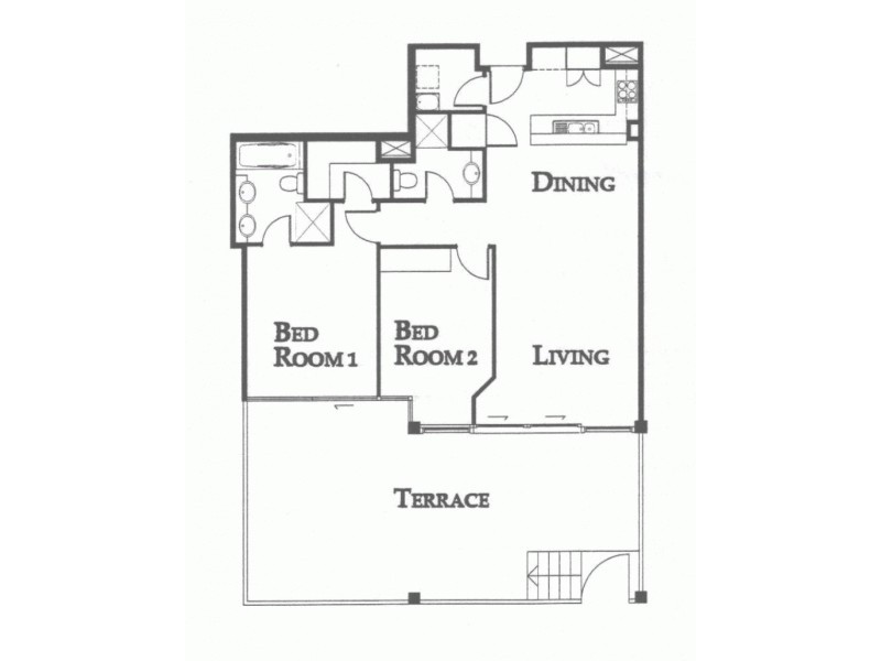 128 Finger Wharf, 6 Cowper Wharf Road, Woolloomooloo NSW 2011 Floorplan