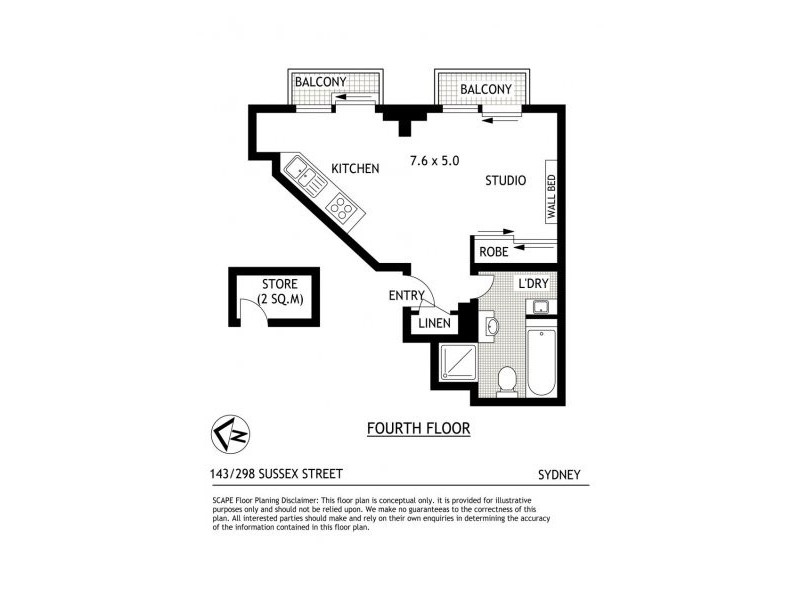 143/ 298 Sussex St, Sydney NSW 2000