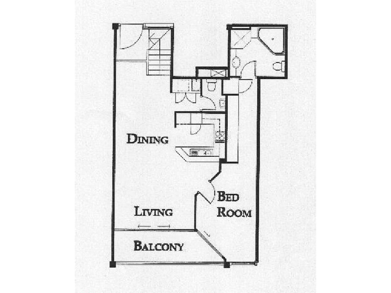 427/6 Cowper Wharf Roadway, Woolloomooloo NSW 2011 Floorplan
