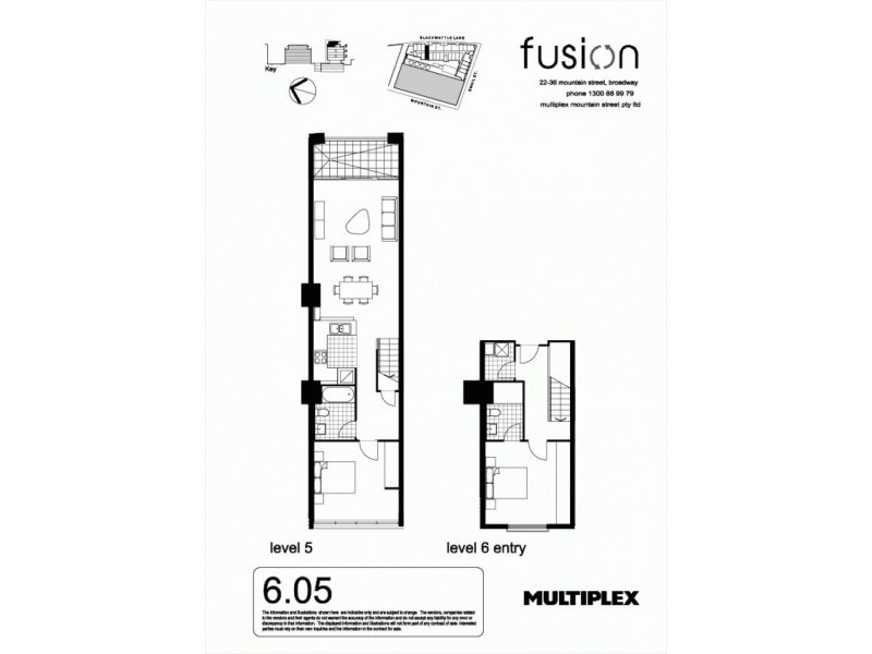 605/16-20 Smail Street, Ultimo NSW 2007 Floorplan