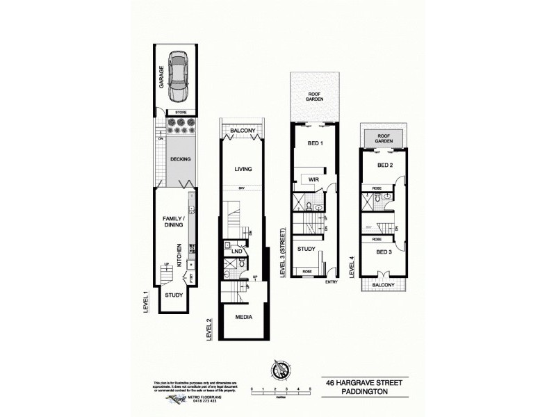 46 Hargrave Street, Paddington NSW 2021 Floorplan