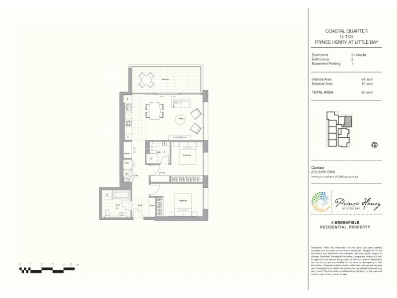 103/26 Harvey Street, Little Bay NSW 2036 Floorplan