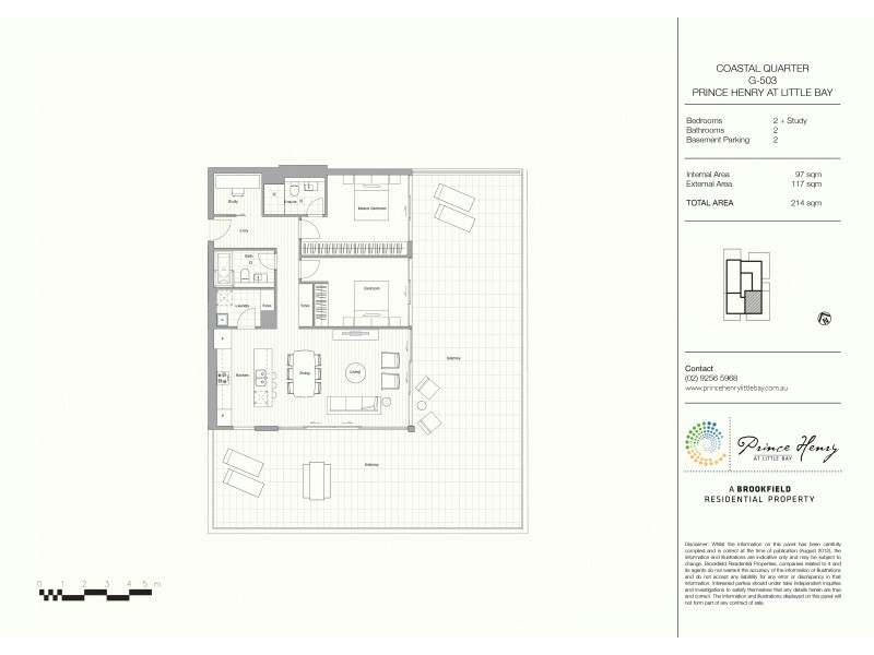 503/26 Harvey Street, Little Bay NSW 2036 Floorplan