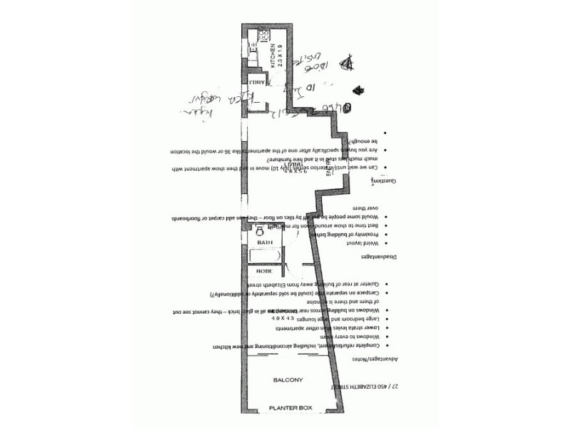 27/450 Elizabeth Street, Surry Hills NSW 2010 Floorplan