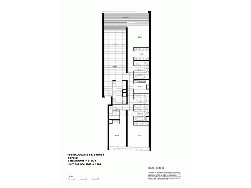 1002/185 Macquarie Street, Sydney NSW 2000 Floorplan