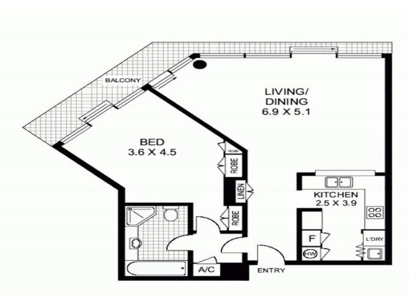 24/7 Macquarie Street, Sydney NSW 2000 Floorplan