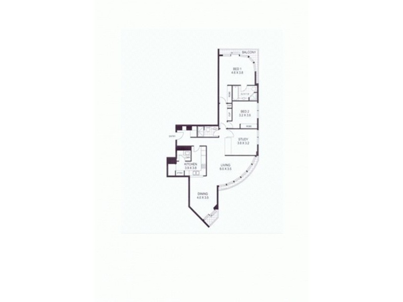 63/7 Macquarie Street, Sydney NSW 2000 Floorplan