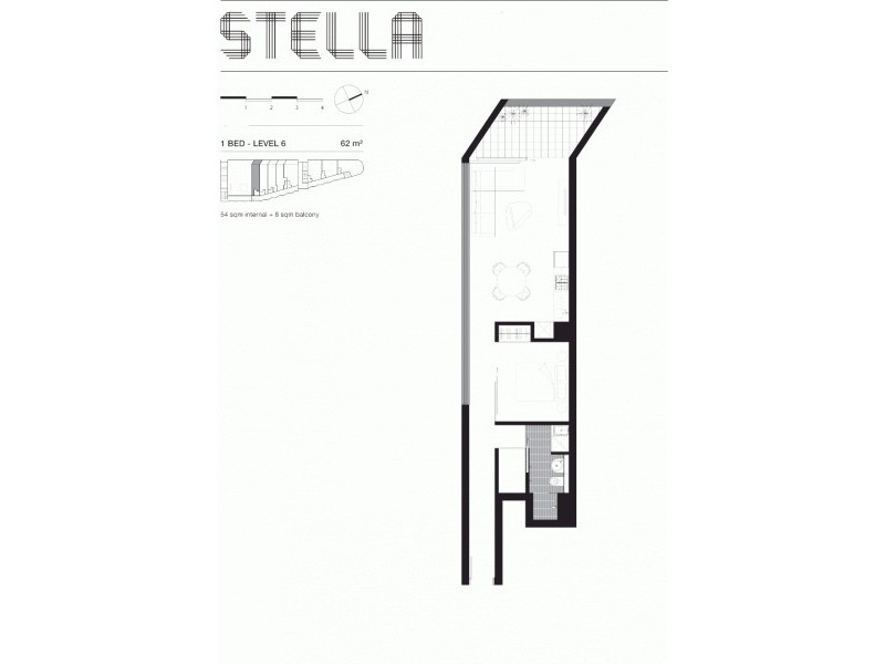 608/2 Victoria Park Parade, Zetland NSW 2017 Floorplan