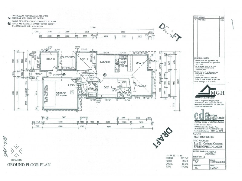 39 Orchard Crescent, Springfield Lakes QLD 4300 Floorplan