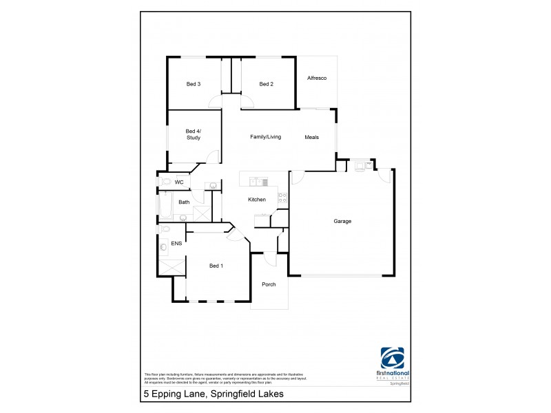 5 EPPING LANE, Springfield Lakes QLD 4300 Floorplan