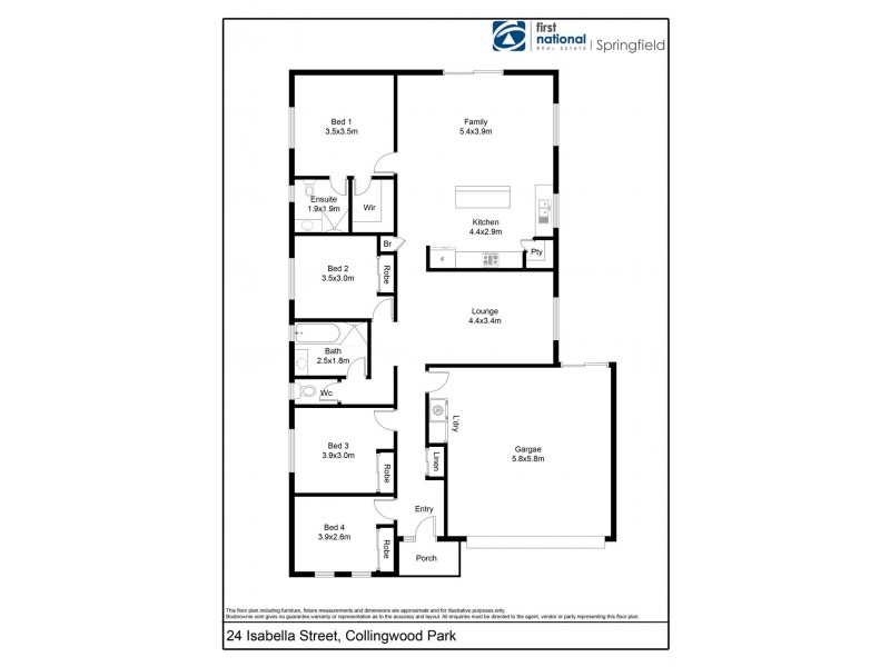 24 Isabella Street, Collingwood Park QLD 4301 Floorplan