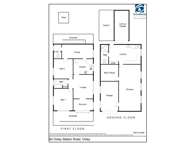 62 Oxley Station Road, Oxley QLD 4075 Floorplan