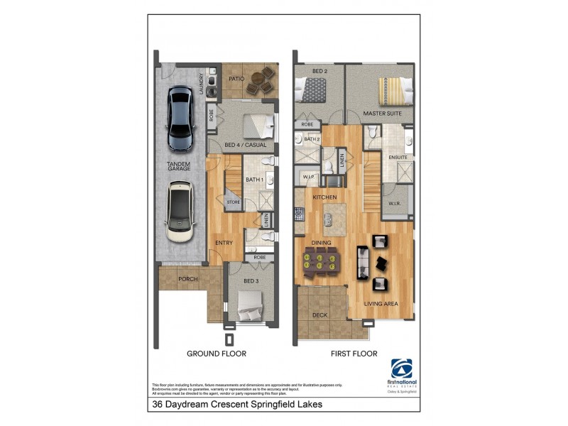 36 Daydream Crescent, Springfield Lakes QLD 4300 Floorplan