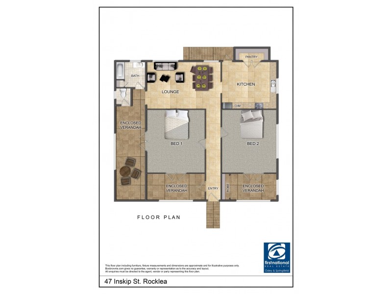 47 Inskip Street, Rocklea QLD 4106 Floorplan