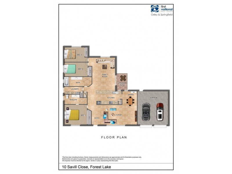10 Savill Close, Forest Lake QLD 4078 Floorplan