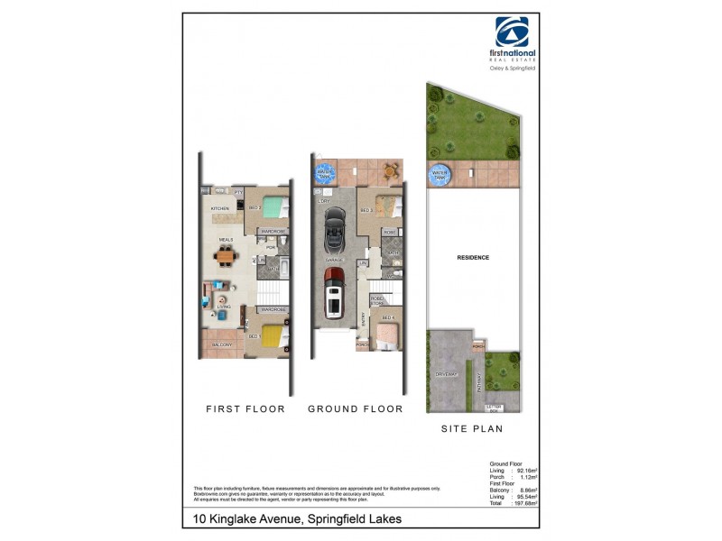 10 Kinglake Avenue, Springfield Lakes QLD 4300 Floorplan