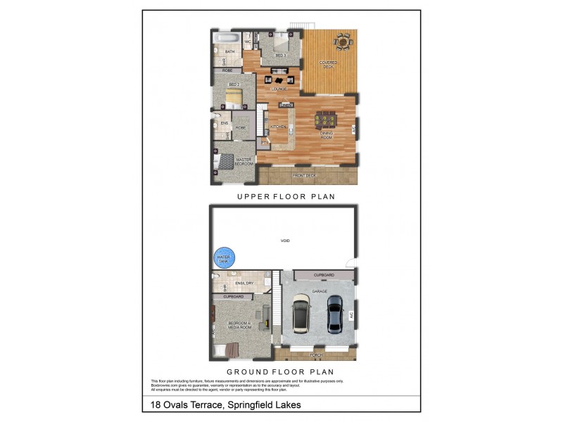 18 Ovals Terrace, Springfield Lakes QLD 4300 Floorplan