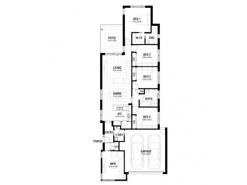 13 Flannery Terrace, Park Ridge QLD 4125 Floorplan