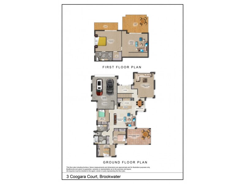 3 Coogara Court, Brookwater QLD 4300 Floorplan