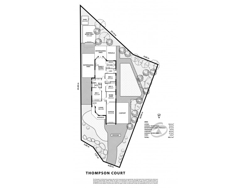 12 Thompson Court, Mount Barker SA 5251 Floorplan
