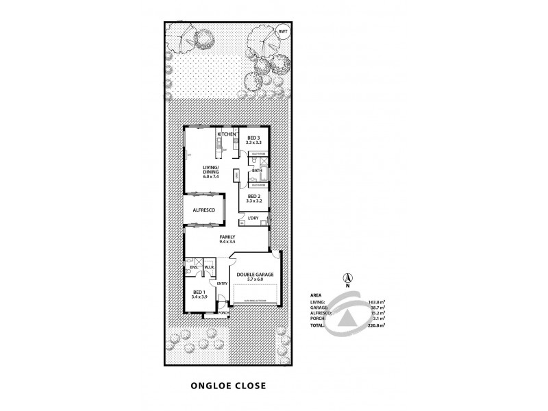 7 Ongloe Close, Mount Barker SA 5251 Floorplan