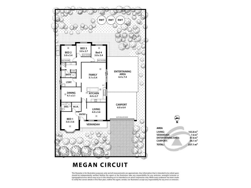 42 Megan Circuit, Nairne SA 5252 Floorplan