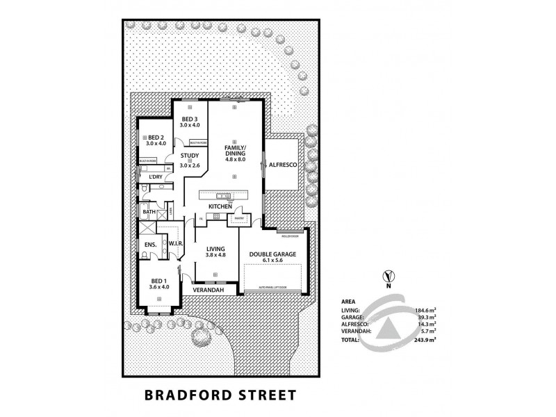 19 Bradford Street, Mount Barker SA 5251 Floorplan