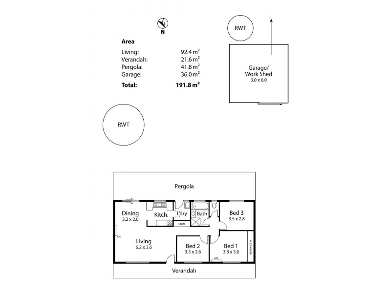 15 Cemetery Road, Callington SA 5254 Floorplan