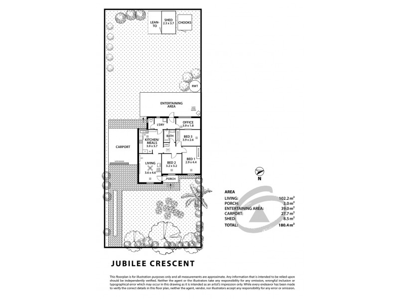 20 Jubilee Crescent, Mount Barker SA 5251 Floorplan