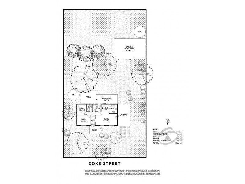 5 Coxe Street, Milang SA 5256 Floorplan