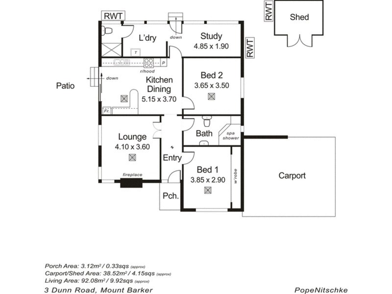 3 Dunn Road, Mount Barker SA 5251 Floorplan