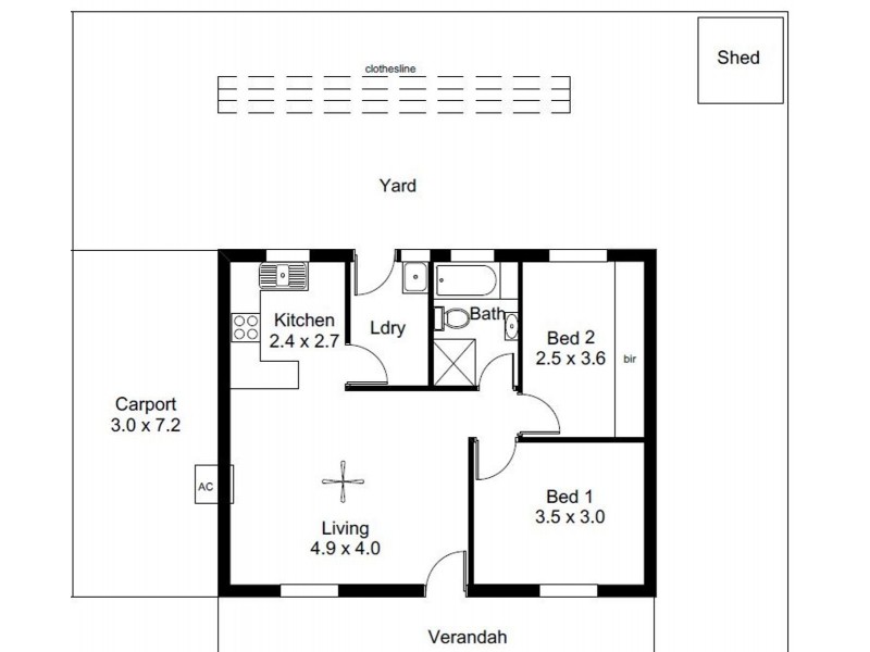 4/7 Grey Street, Strathalbyn SA 5255 Floorplan