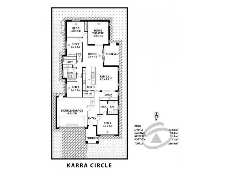25 Karra Circle, Mount Barker SA 5251 Floorplan