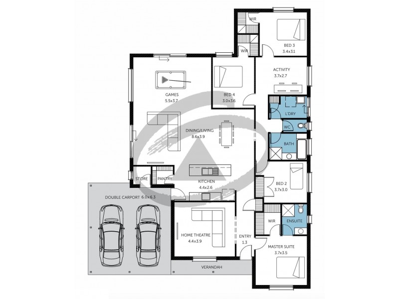 25 Sullivan Road, Strathalbyn SA 5255 Floorplan