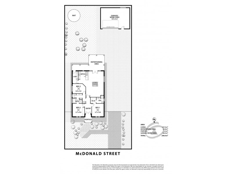 46 McDonald Street, Milang SA 5256 Floorplan