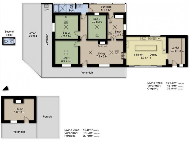 26 Taylor Road, Basket Range SA 5138 Floorplan