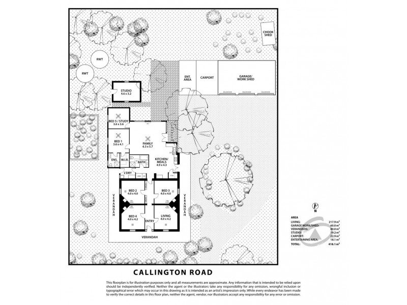 25 Callington Road, Strathalbyn SA 5255 Floorplan
