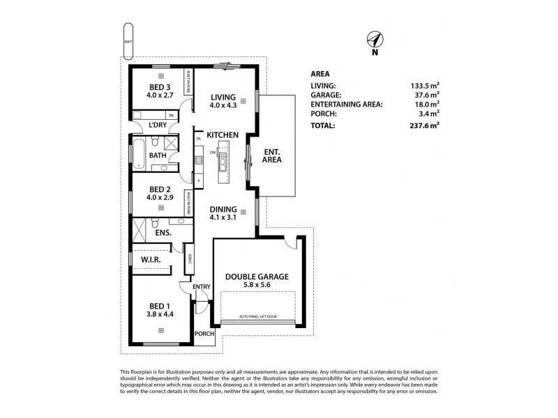 14 Red Gum Crescent, Mount Barker SA 5251 Floorplan